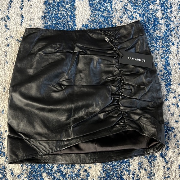 LAMARQUE Aricia Skirt in Black 2/XS - Picture 8 of 11